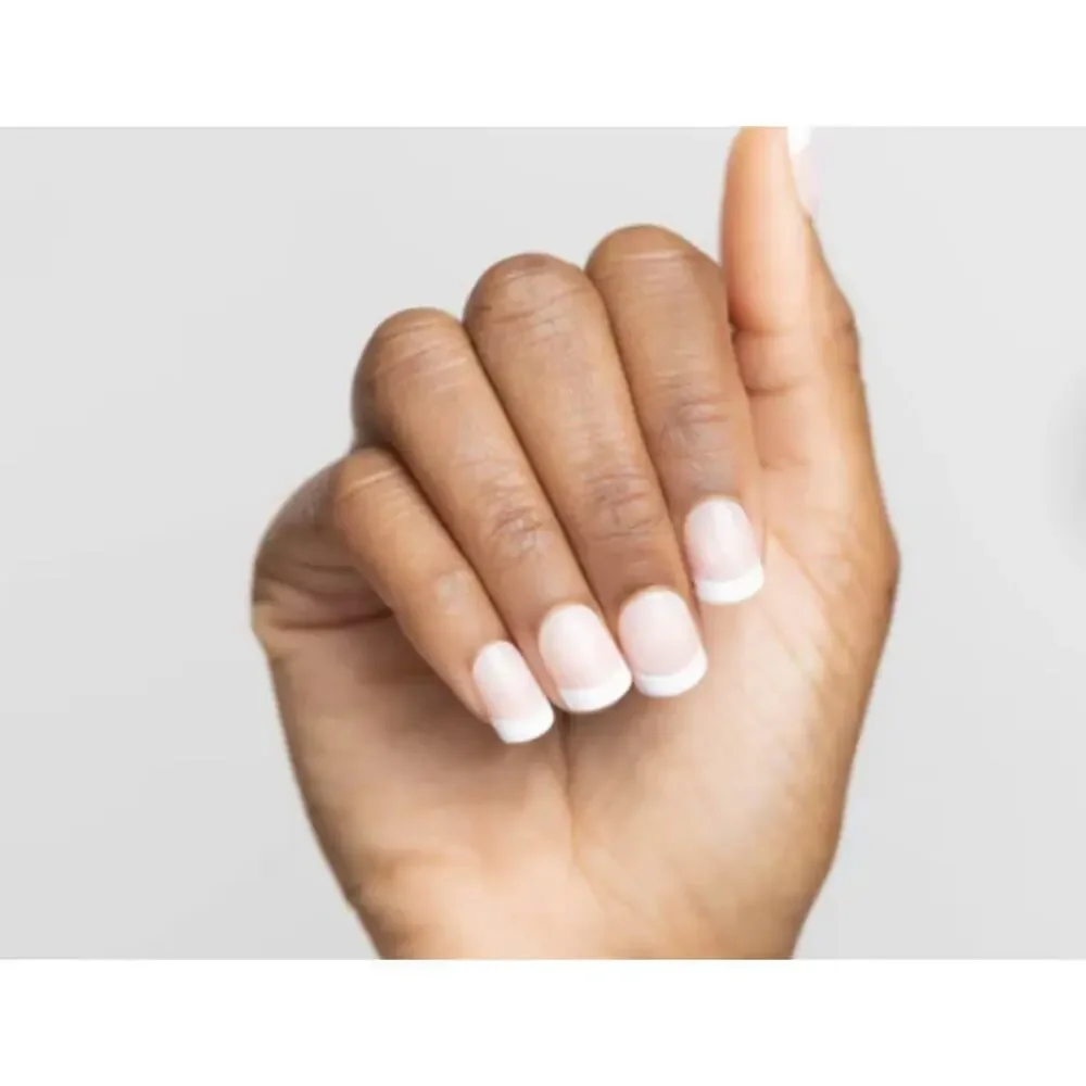 3 sets of Red Aspen Nails: French Manicure